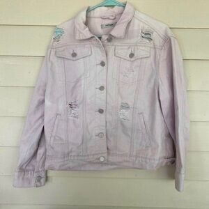 Womens Refuge distressed jacket M